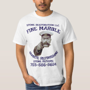 Marmor Granit Uppfräschning Reparation 703-586-565 T Shirt