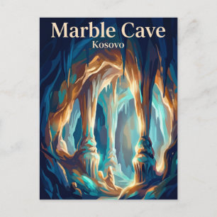 Marmor grotta (Gadime grotta) Kosovo Vykort