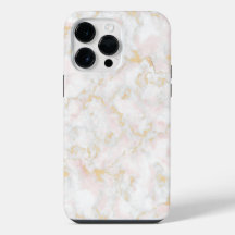 marmor guld vit rosa iPhone-fodral