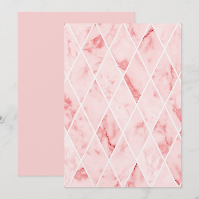 marmor inbjudningar (Fram/baksida)