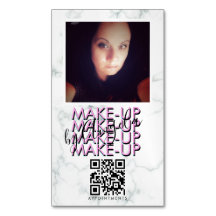 Marmor Makeup Salong QR-kod Foto  