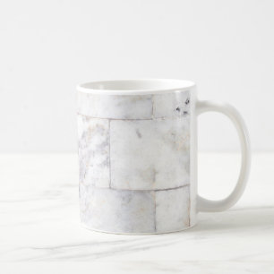 marmor, mönster, vit och brun keramisk kaffemugg