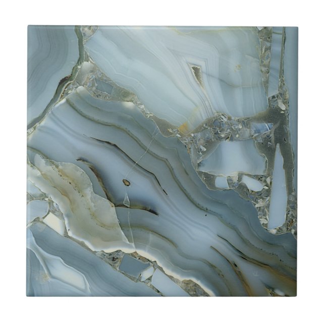 Marmor och Crystal Kakelplatta (Framsidan)