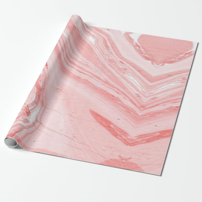 Marmor Presentpapper (Utrullad)