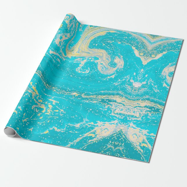 Marmor Presentpapper (Utrullad)