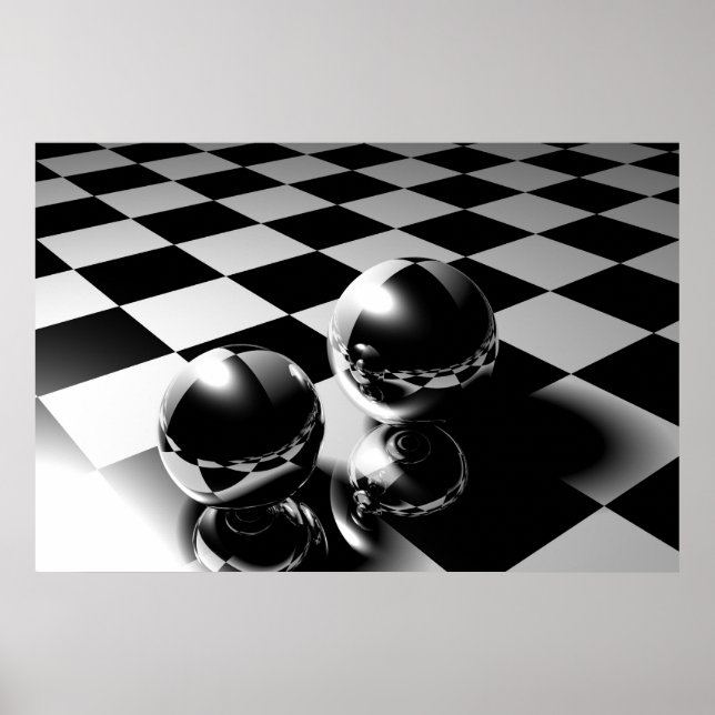 Marmor reflektion poster (Framsidan)