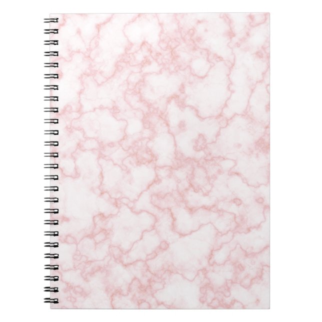 marmor rosa anteckningsbok (Framsidan)