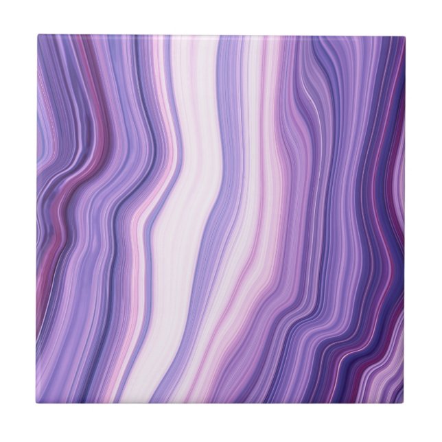 marmor, ultraviolett, lila, violett,rosa,chic kakelplatta (Framsidan)