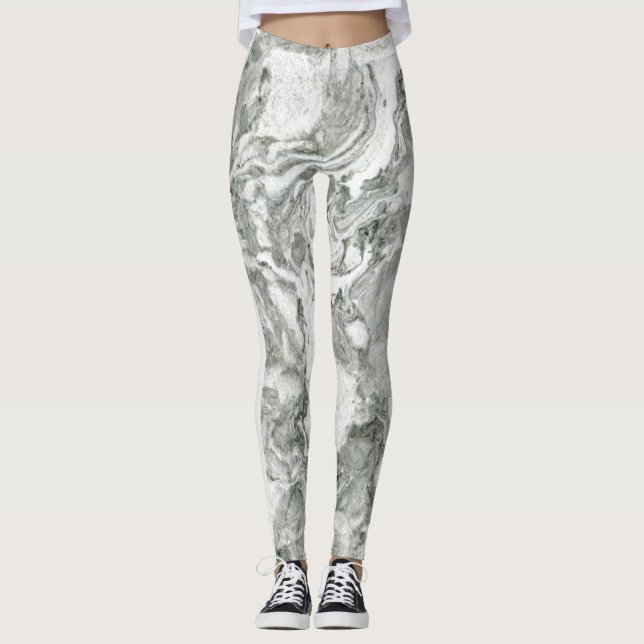 marmor verkställer personlig leggings (Framsida)