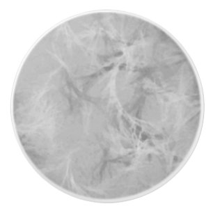 Marmor virvlar runt trycket - mjuk grå färg knopp