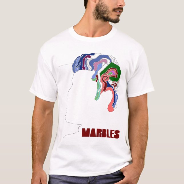 MARMORAR (dylan stil) T-shirt (Framsida)