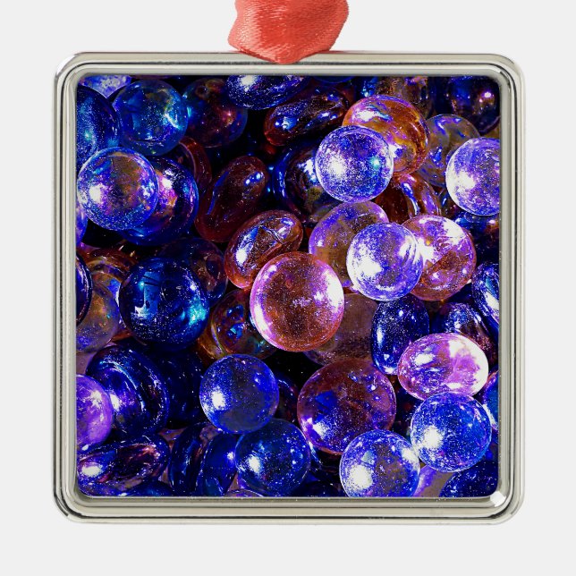 Marmorar Julgransprydnad Metall (Framsidan)