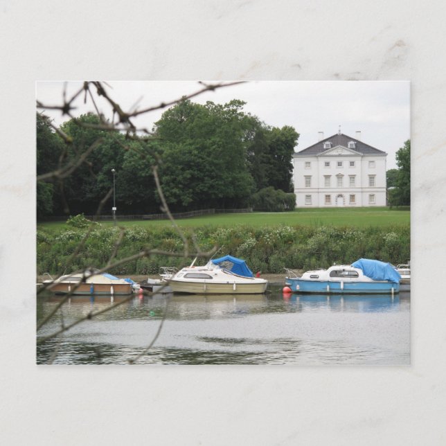 Marmorbackehus, Twickenham, Middlesex, London Vykort (Framsida)