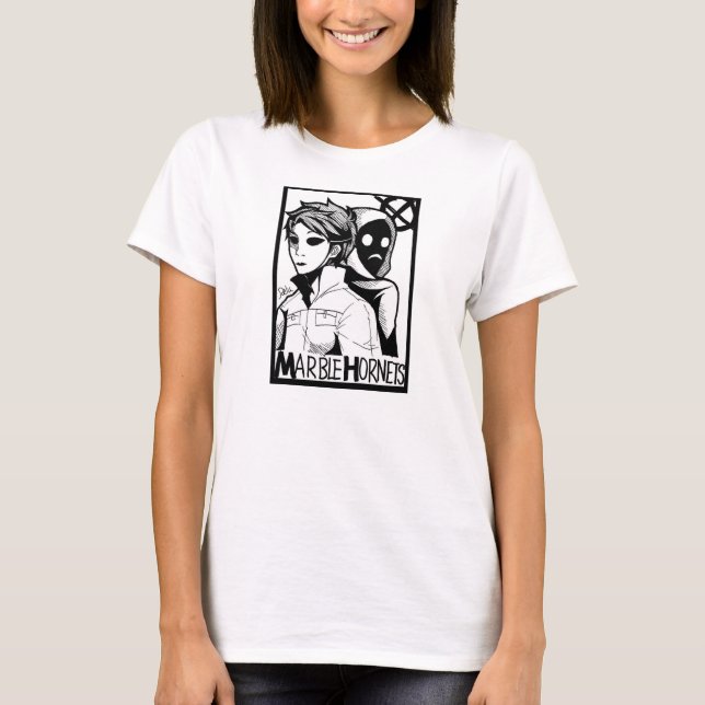 Marmorbålgetingskjorta Tee Shirt (Framsida)