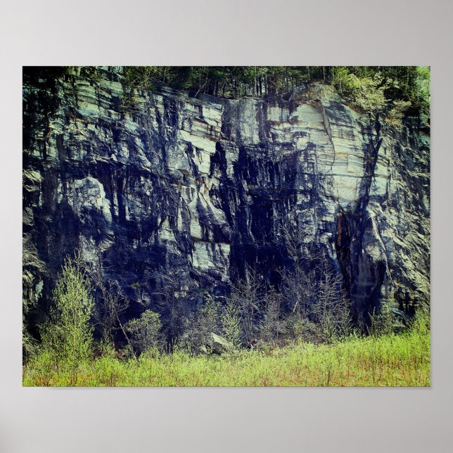 Marmorbergsklippan vid Natural Bridge 3 Natur  Poster (Framsidan)
