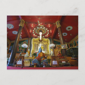 MarmorBuddha staty Vykort