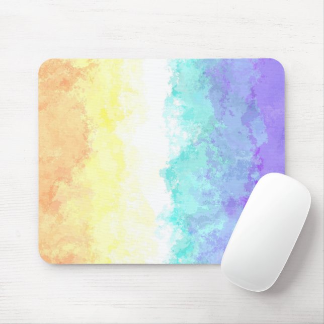 Marmorera Virvlande Boho Abstrakt Genderfaun Pride Musmatta (Med mus)