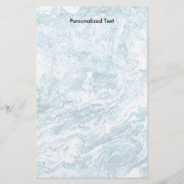 Marmorerad abstrakt blått och vit för design | brevpapper