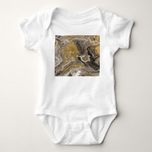 Marmorerad akryl, naturinspirerad struktur. t shirt