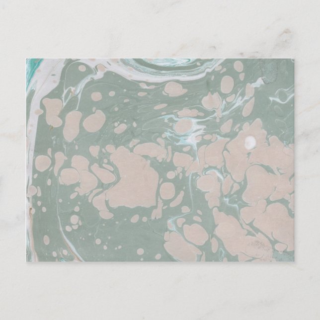 Marmorerad design vykort (Framsida)