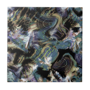 Marmorerad fisk kakelplatta