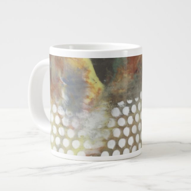 Marmorerade pixlar II Jumbo Mugg (Framsida vänster)