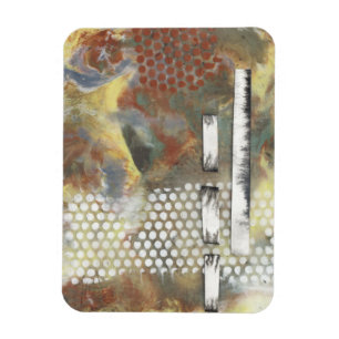 Marmorerade pixlar II Magnet