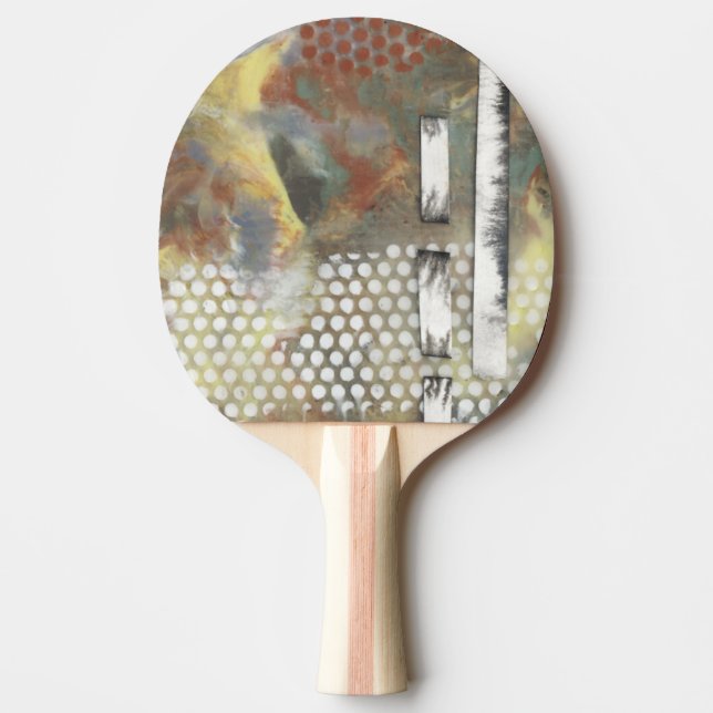 Marmorerade pixlar II Pingisracket (Framsidan)
