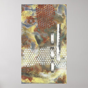 Marmorerade pixlar II Poster