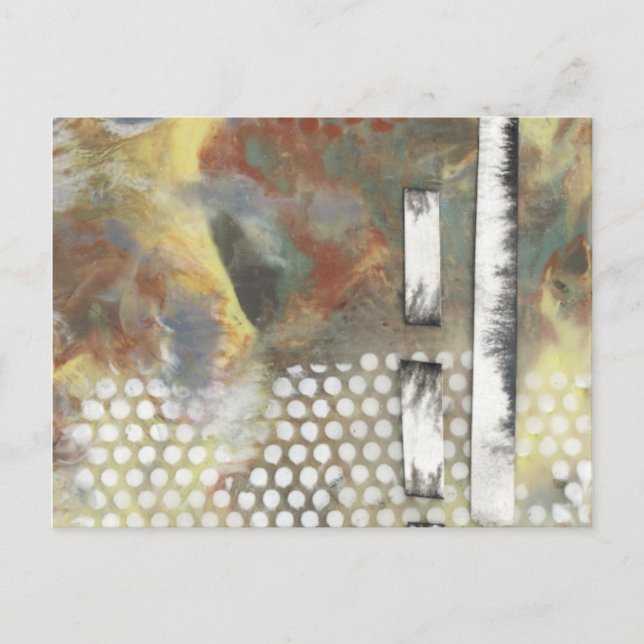 Marmorerade pixlar II Vykort (Framsida)