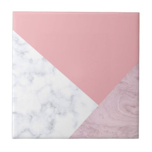 Marmorerar pastellfärgade rosor för elegant kakelplatta