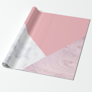 Marmorerar pastellfärgade rosor för elegant presentpapper