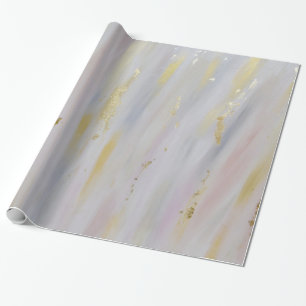Marmorerat elegantt guld presentpapper