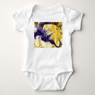 Marmorerat papper: Ljus akrylkonst T Shirt