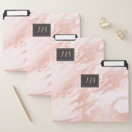 Marmorerat rodna och rosa guld sparar