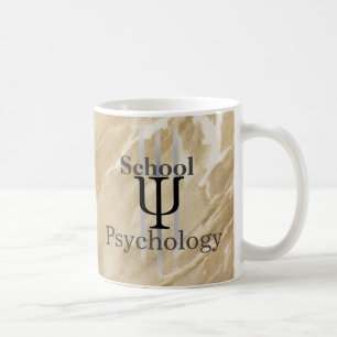 Marmorerat skola psykologikaffemuggen kaffemugg