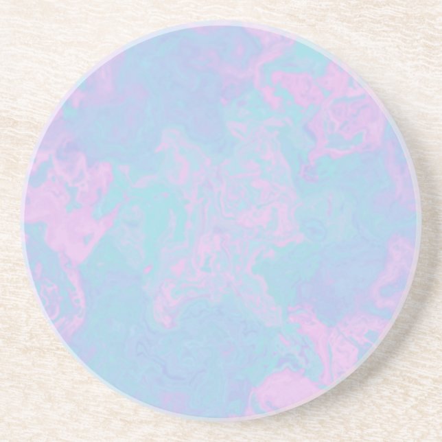 Marmorering Pastell Underlägg (Framsidan)