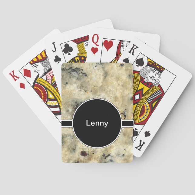 Marmorkortlek Casinokort (Baksidan)