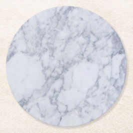 Marmorkustfartyg Underlägg Papper Rund
