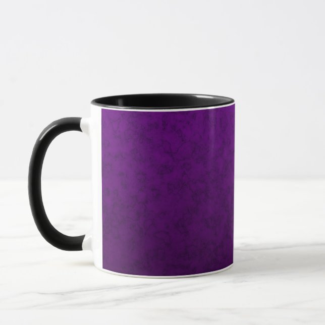 Marmorlila mönster mugg (Vänster)