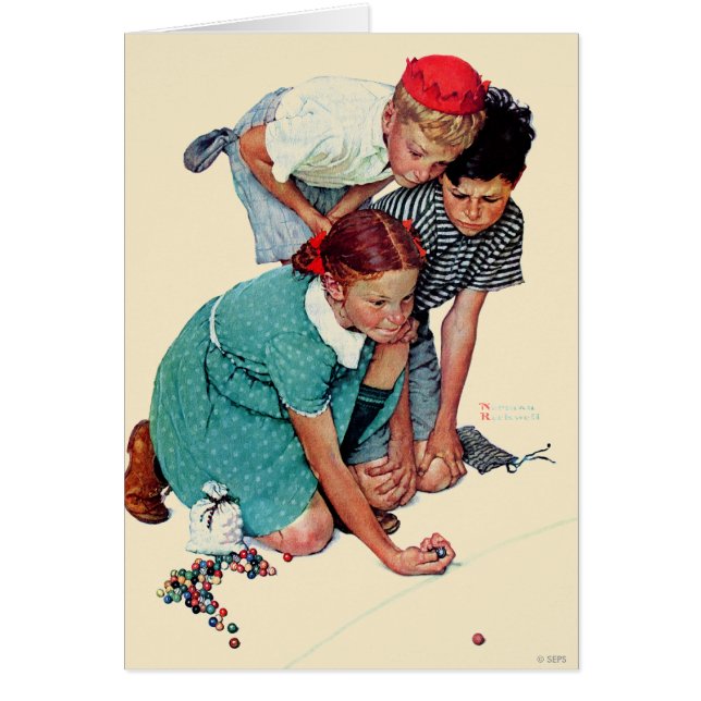 Marmormästare Hälsningskort (Framsidan)