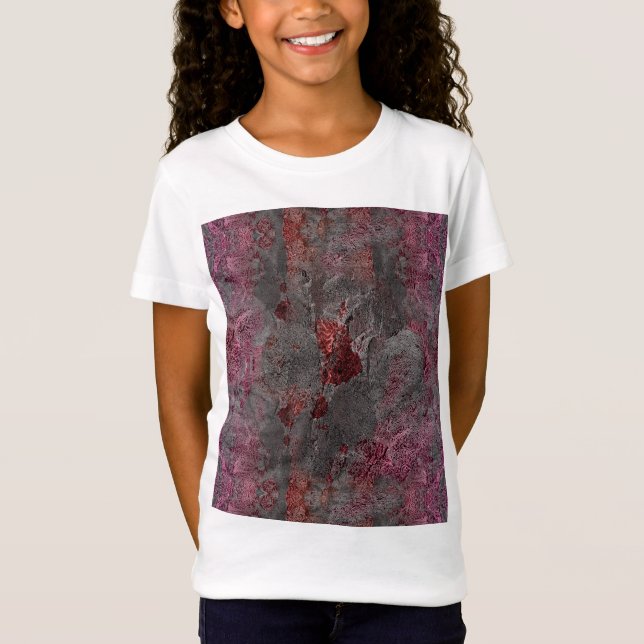 Marmormönster T Shirt (Framsida)