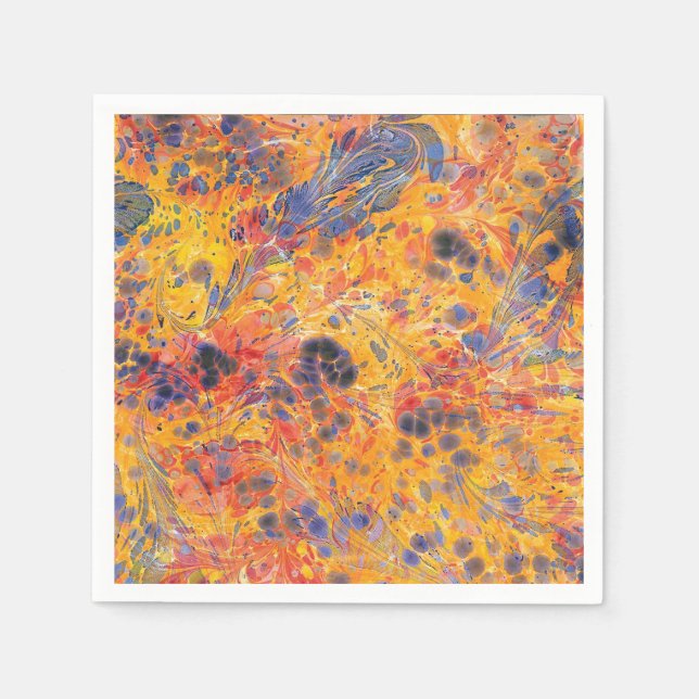 marmorpapper Standard Cocktail Pappersservett (Framsidan)