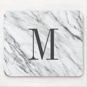 Marmorsten Monogrammed MousePad Musmatta