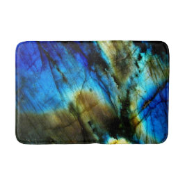 marmorsten tealturkos indigo blue agate badrumsmatta