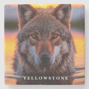Marmorstencoaster-Yellowstone Varg Stenunderlägg