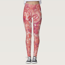 Marmorstil  leggings