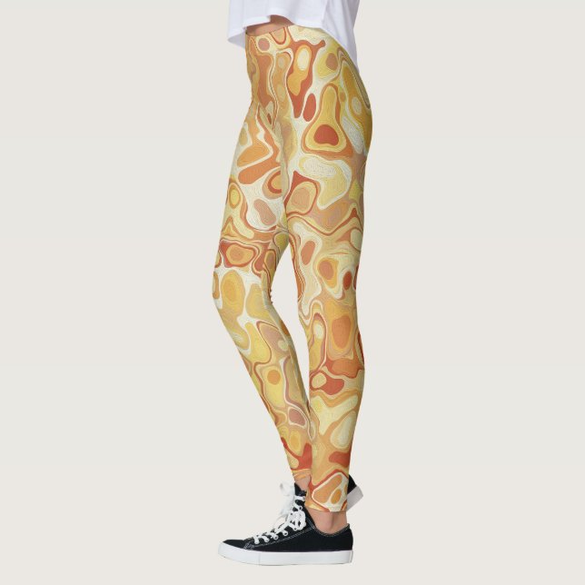 Marmorstil  leggings (Vänster)