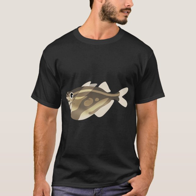 Marmorvaxfisk (C. strigata) T Shirt (Framsida)