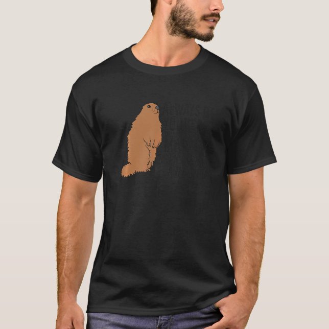 Marmot Always Be Yourself Unless You Can Be A Marm T Shirt (Framsida)